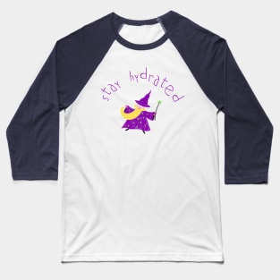 Stay Hydrated Funny Wizard Baseball T-Shirt